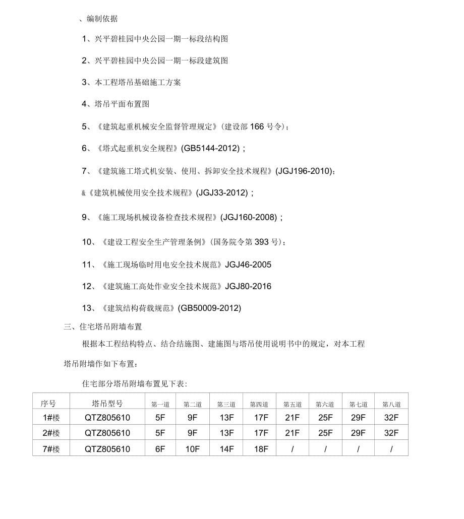 塔吊附墙施工方案_第5页