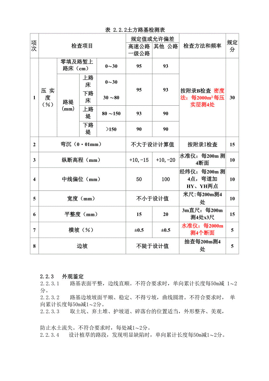 路基工程检测要求_第3页