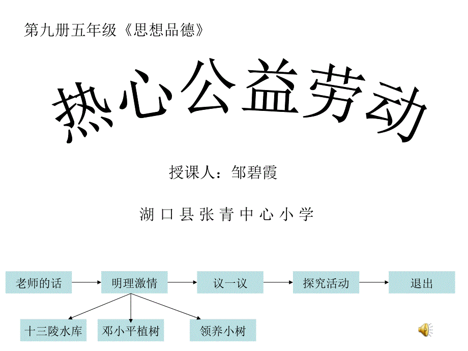 热爱公益劳动中学课件_第1页