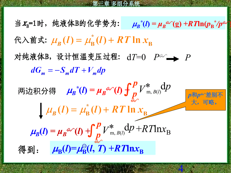 物理化学 第三章-多组分系统热力学2_第4页