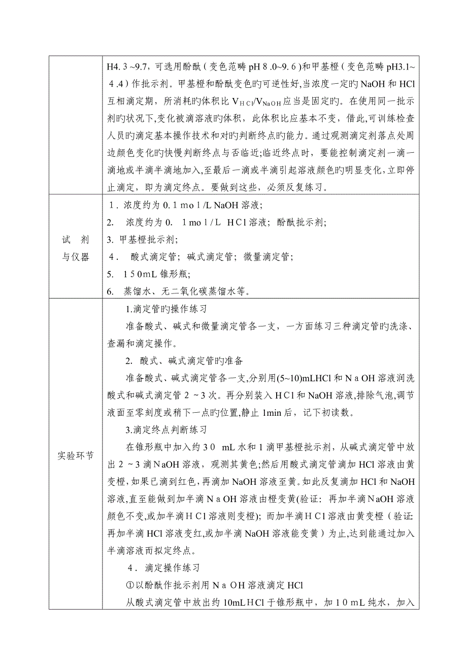 滴定分析基本操作练习-实操_第2页