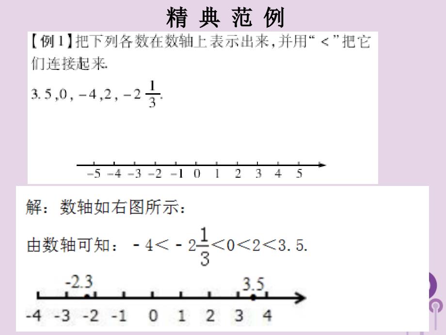 2018秋七年级数学上册 第一章 有理数 第7课时 绝对值（2）（课堂本）课件 （新版）新人教版_第2页