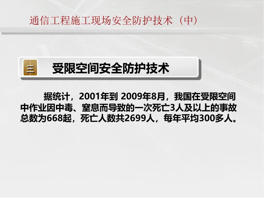 通信工程施工安全技术培训课件_第2页