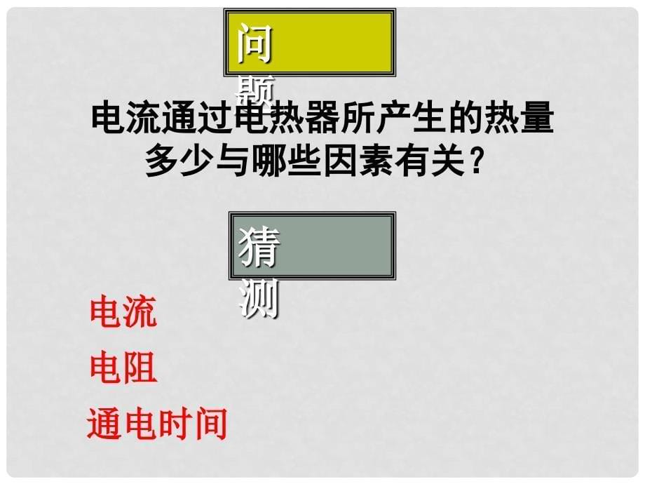 九年级物理下册 第十五章《电功和电热》第3节《电热器电流的热效应》课件 苏科版_第5页