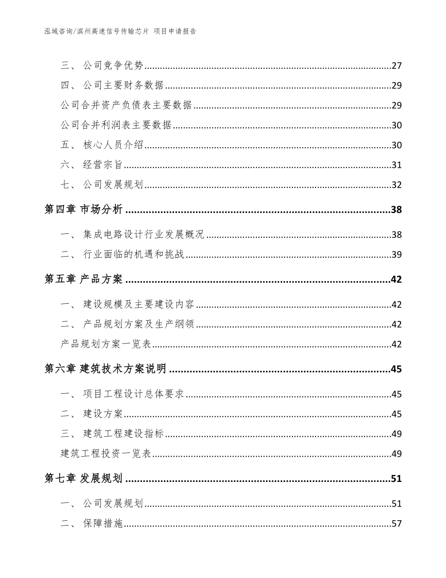 滨州高速信号传输芯片 项目申请报告【模板范文】_第2页