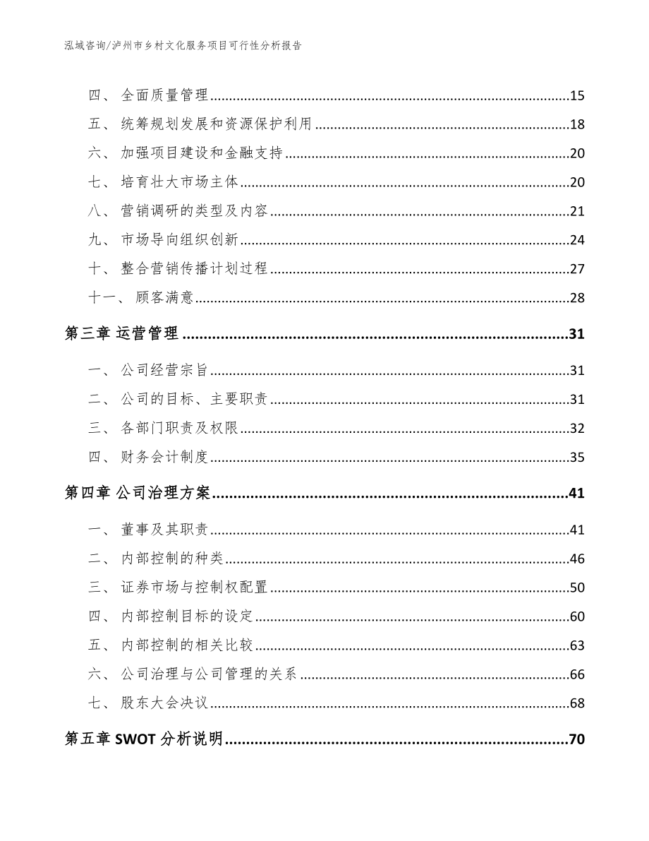 泸州市乡村文化服务项目可行性分析报告_第4页
