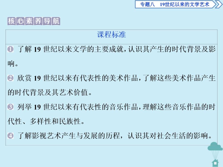 高中历史专题819世纪以来的文学艺术4与时俱进的文学艺术课件人民版必修3_第2页