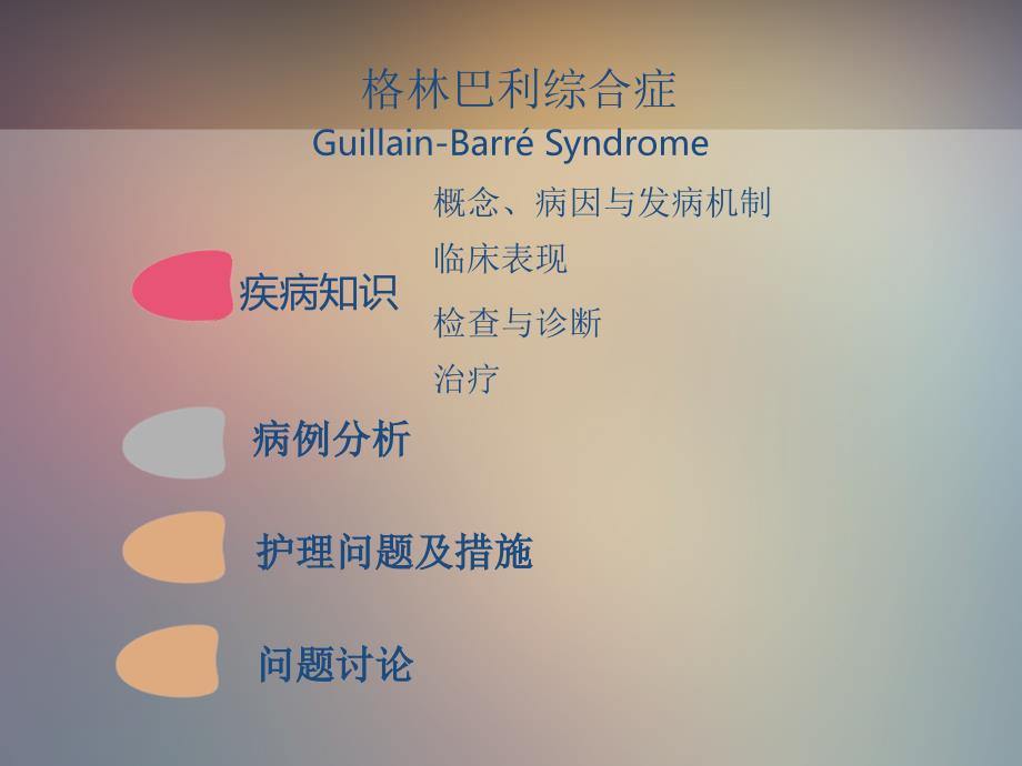 格林巴利综合症的护理查房_第2页