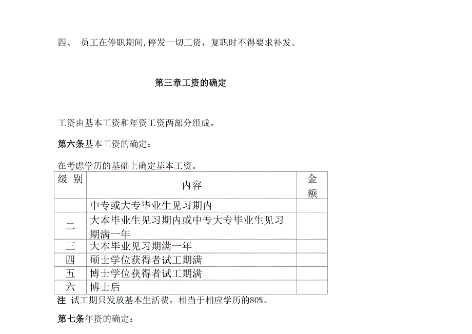 新版公司薪资管理制度_第3页