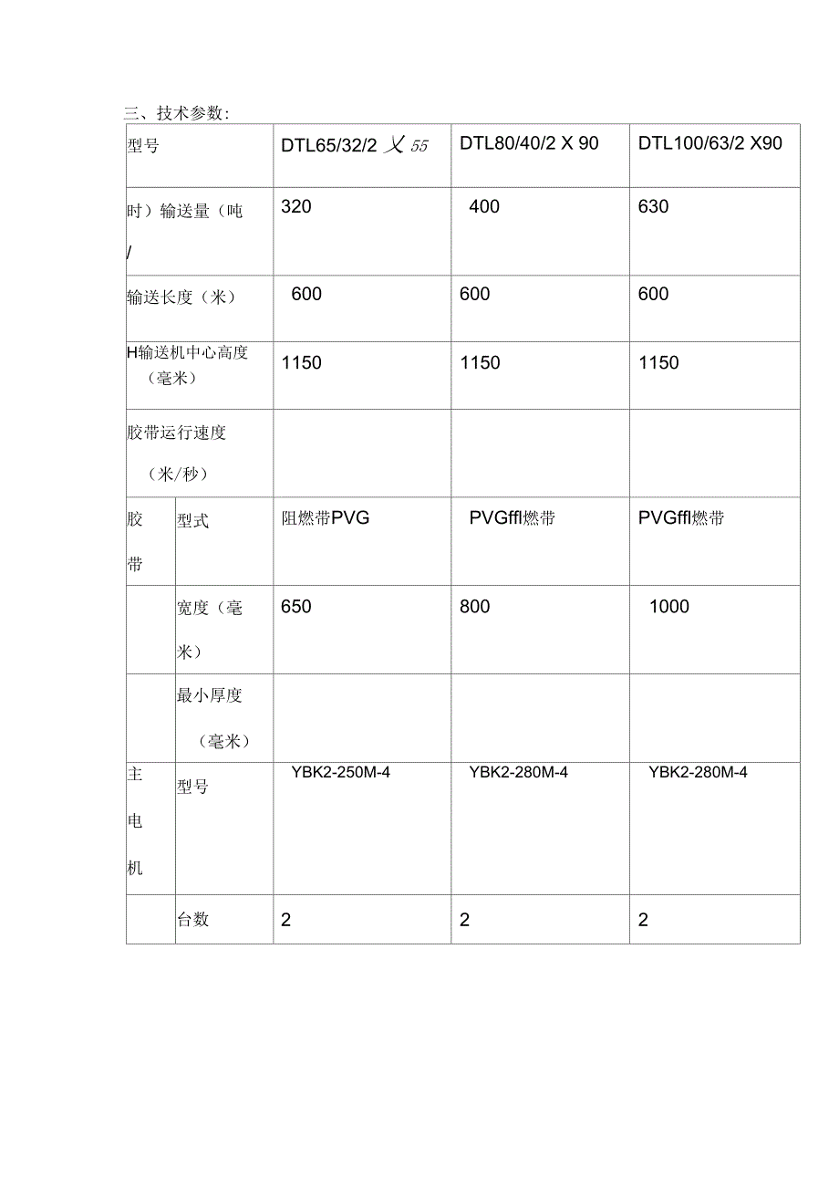 DTL带式输送机说明书_第4页