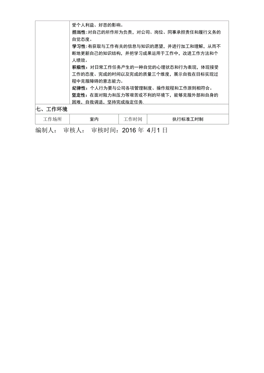 设备工程师岗位责任描述_第3页