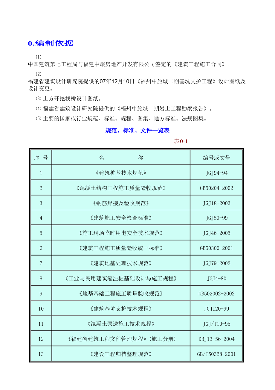 [福建]商务楼深基坑开挖支护施工方案(内支撑-爆破)(DOC 84页)_第3页