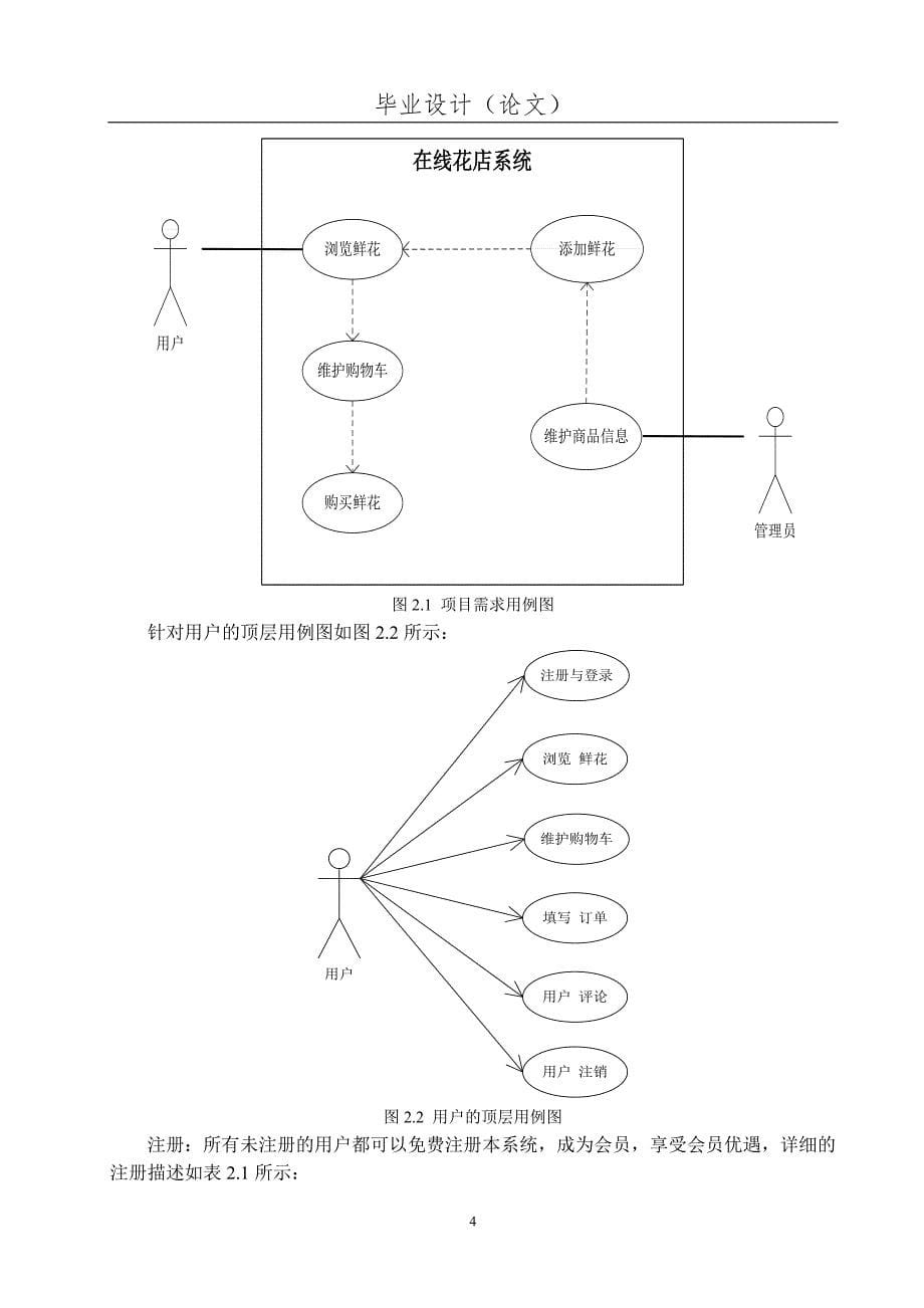 线在花店系统--本科毕业设计.doc_第5页