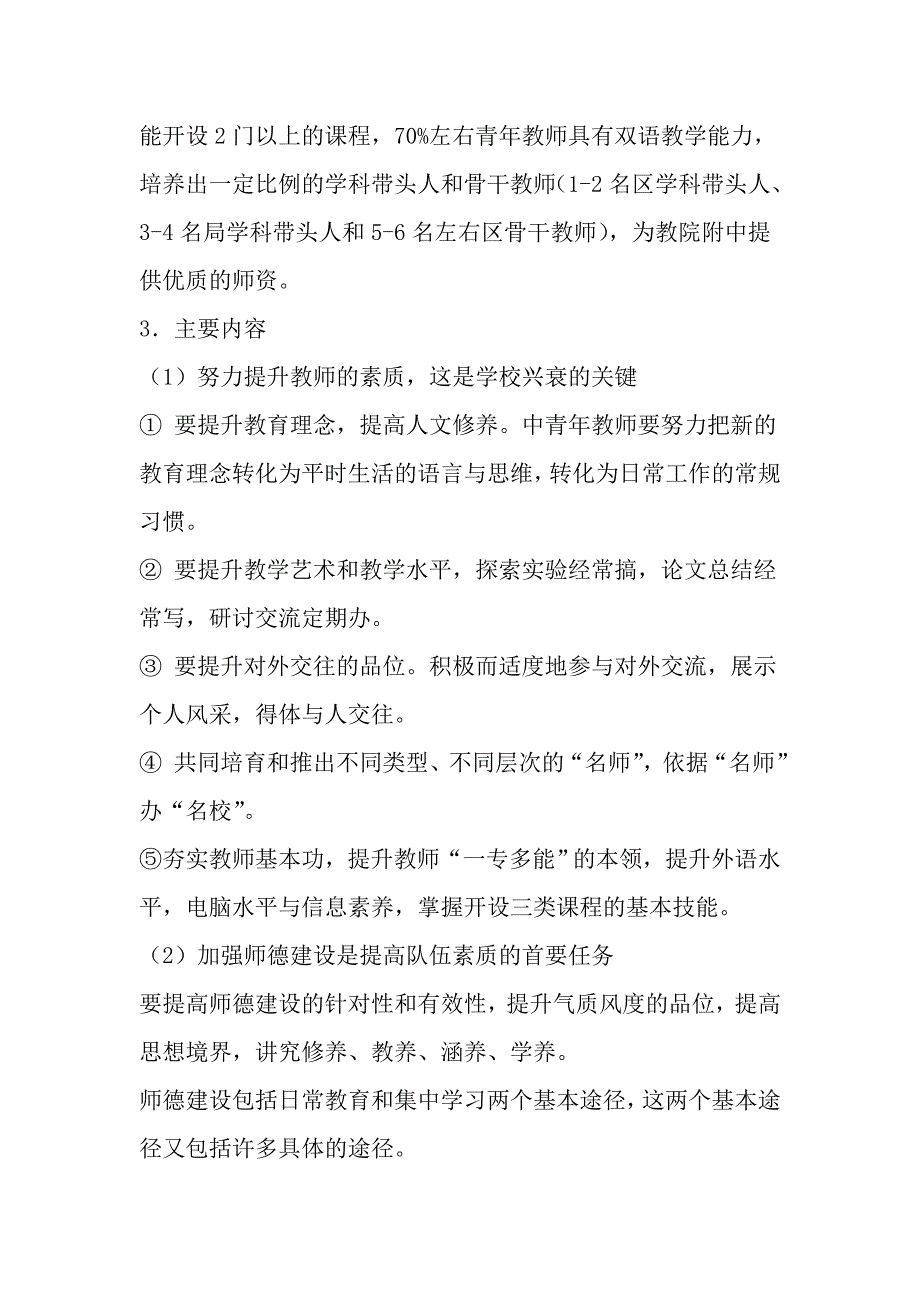 学校师资队伍建设工作总结-2019年文档_第3页