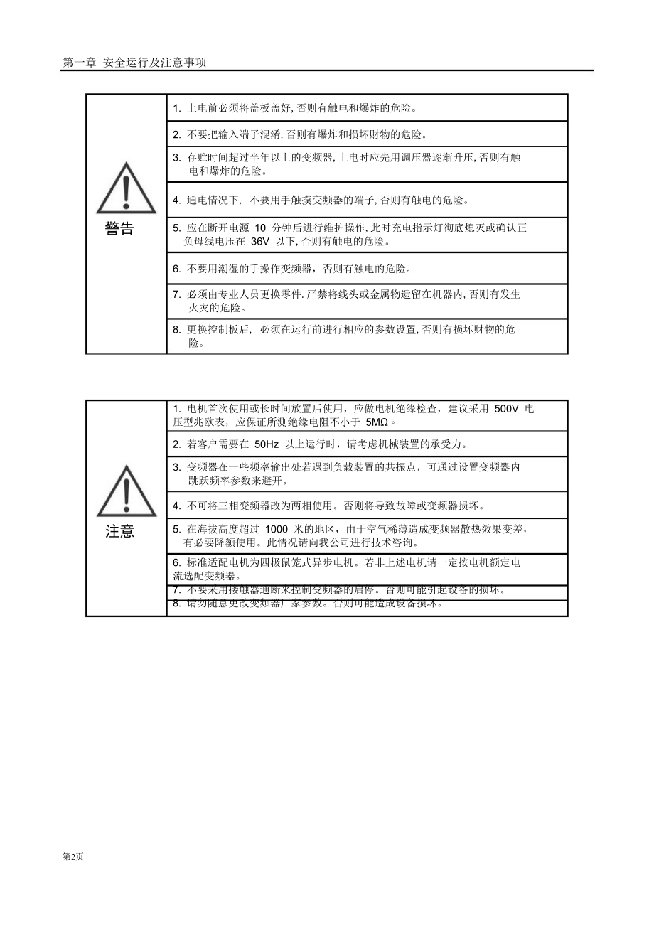 德力西(DELIXI)CDI9000-G系列变频器使用说明书_第5页