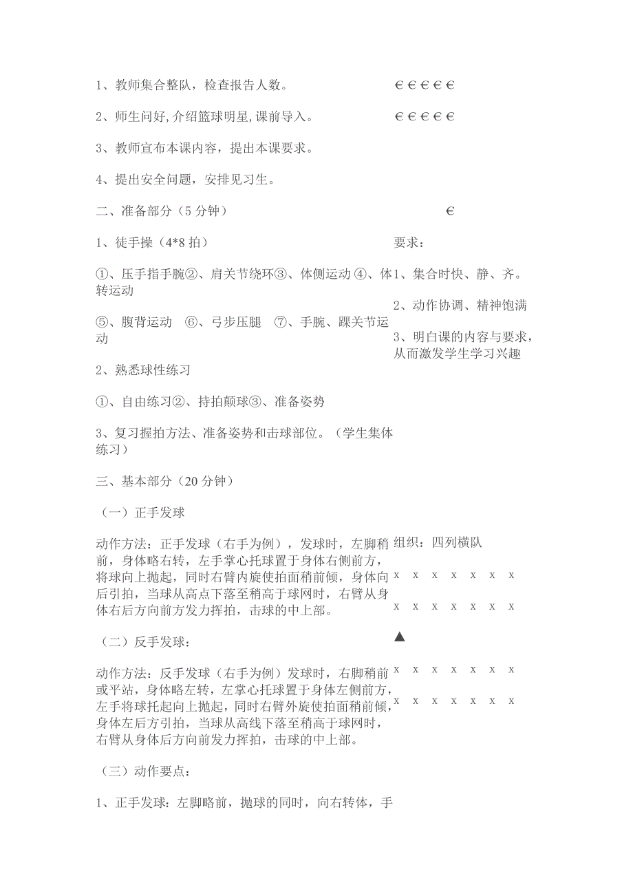 正手发球和反手发球教学设计.doc_第2页