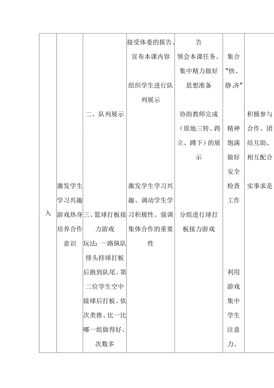 篮球教学设计 (2)_第2页