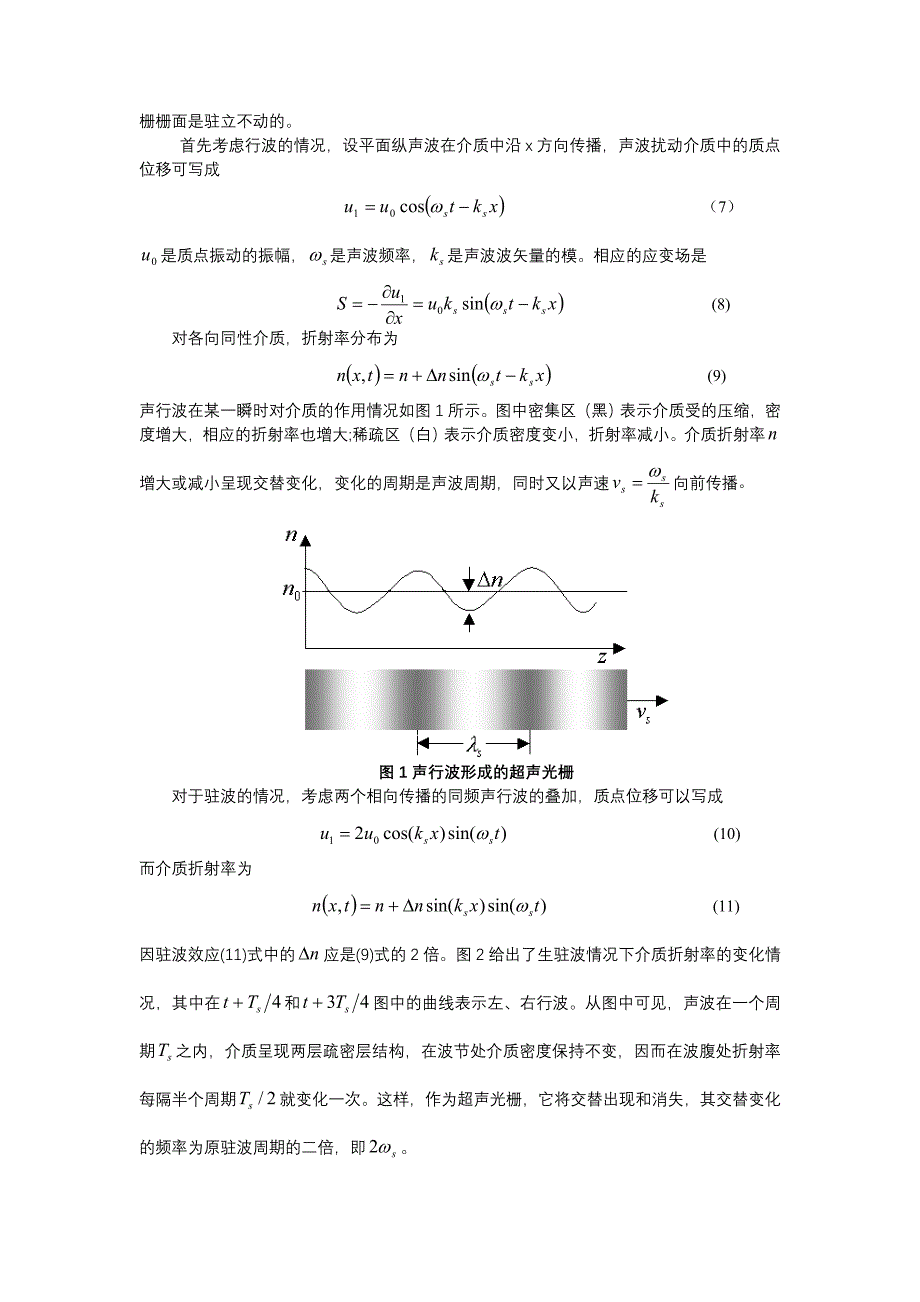 声光效应与声光调制原理实验_第3页