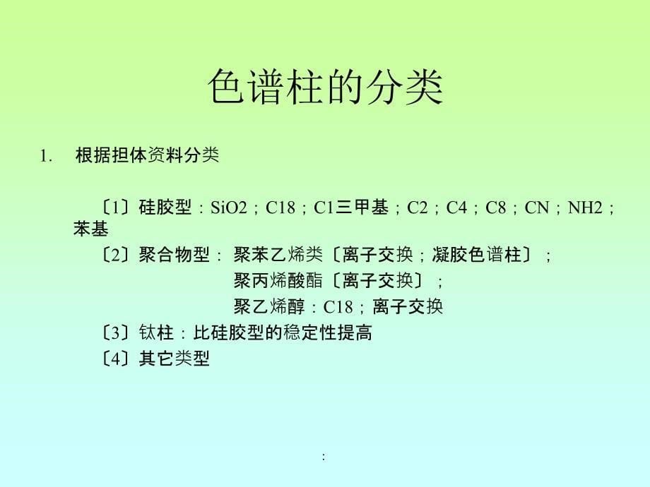 色谱条件的选择ppt课件_第5页