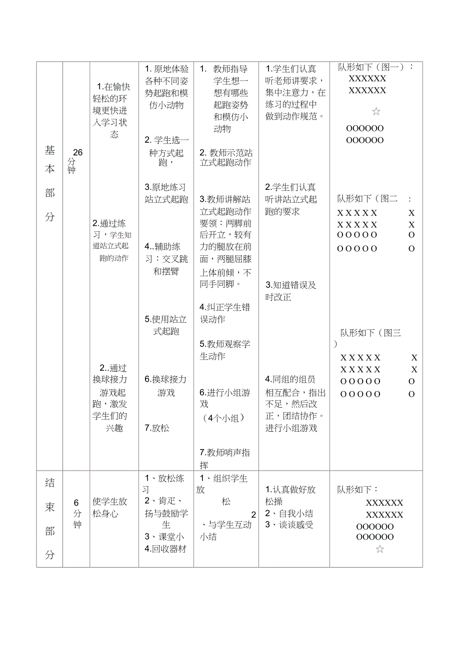 一年级体育教学设计_第4页