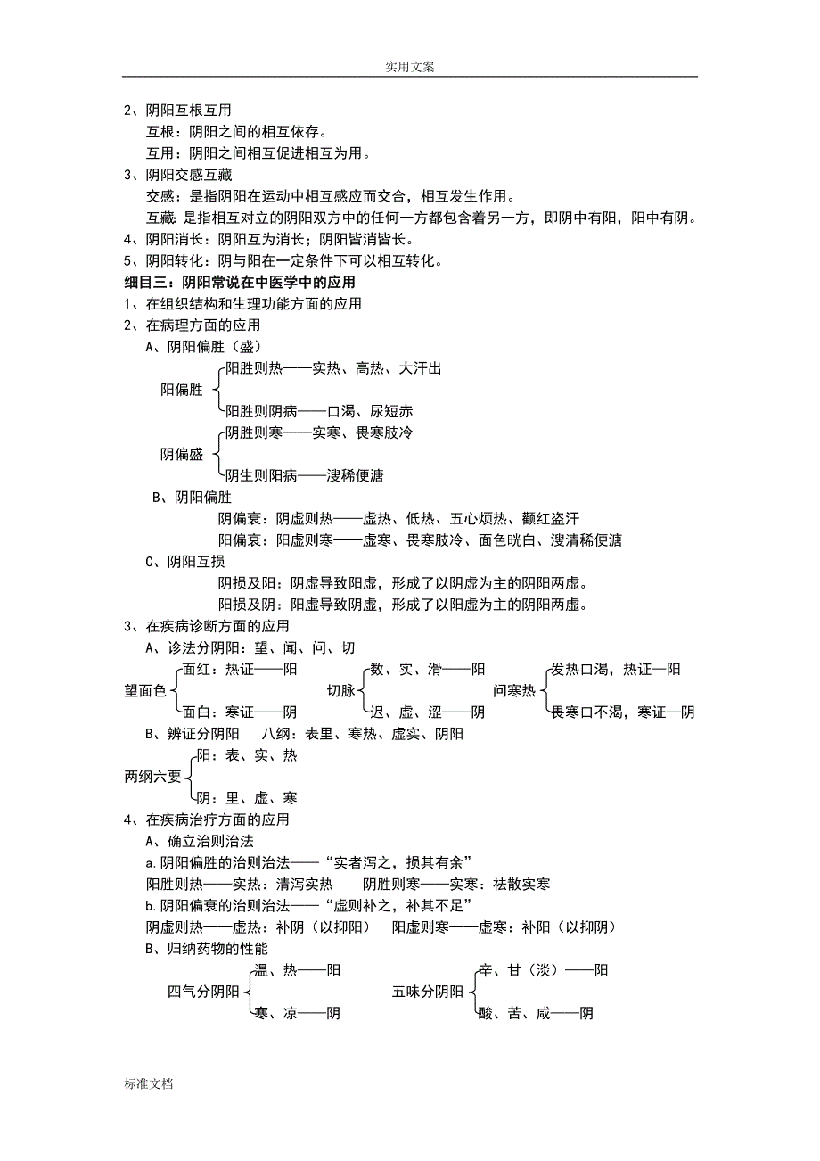 精品资料（2021-2022年收藏）中医基础理论课堂笔记_第2页