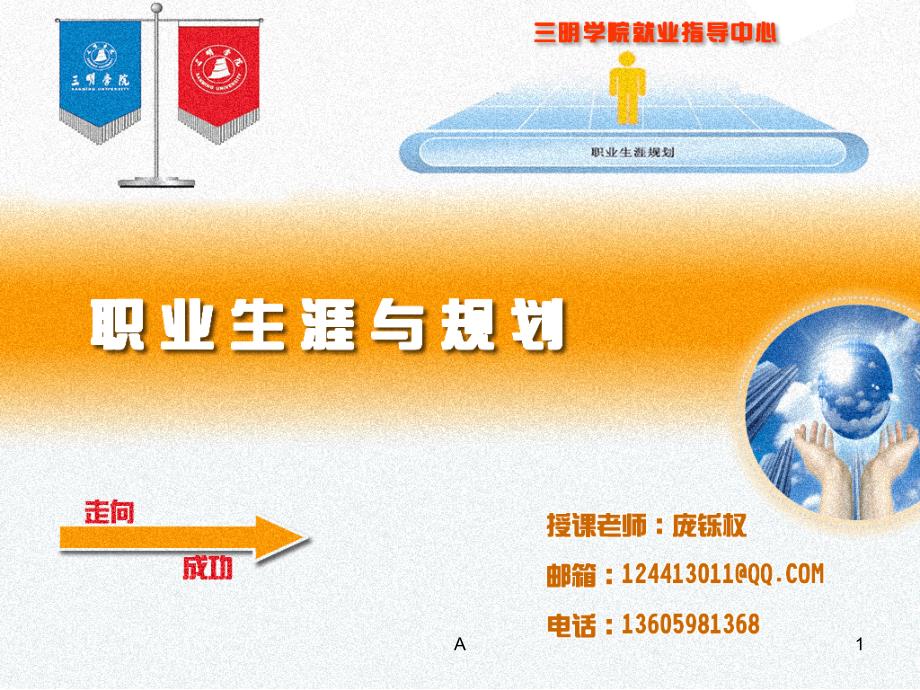 职业生涯规划之环境认知课件_第1页