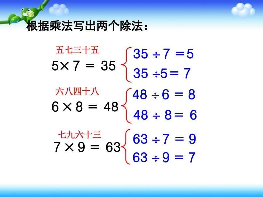 789乘法口诀求商教学课件_第5页