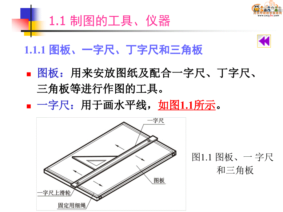 建筑制图与识图课件——第一章_制图工具、仪器及用品_第3页