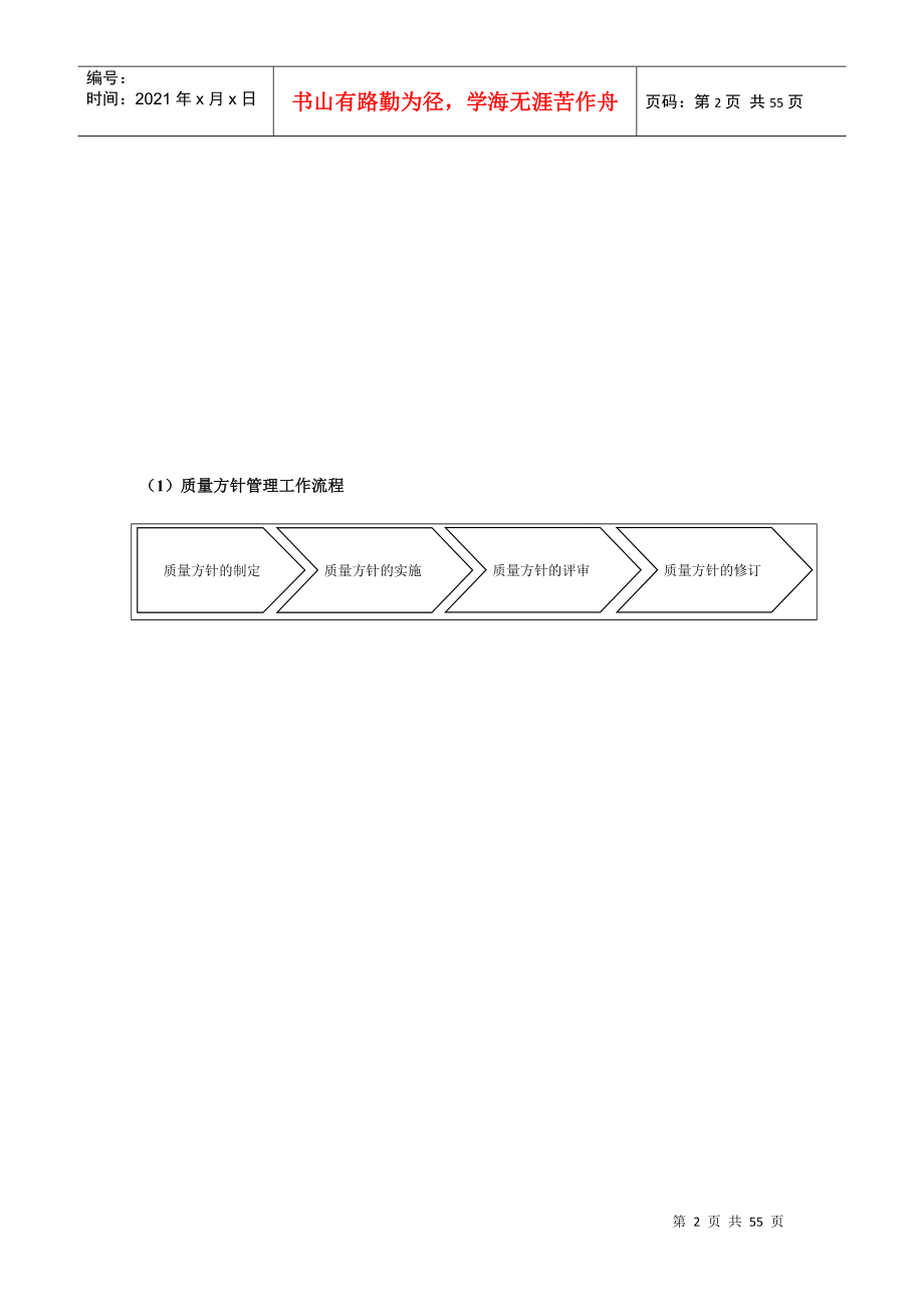 企业质量部基本工作流程管理_第2页