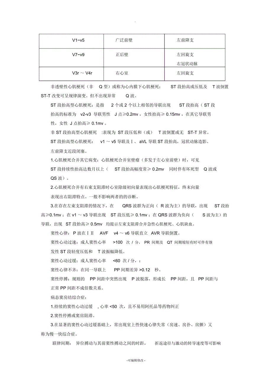 心电图基础知识点总结_第4页