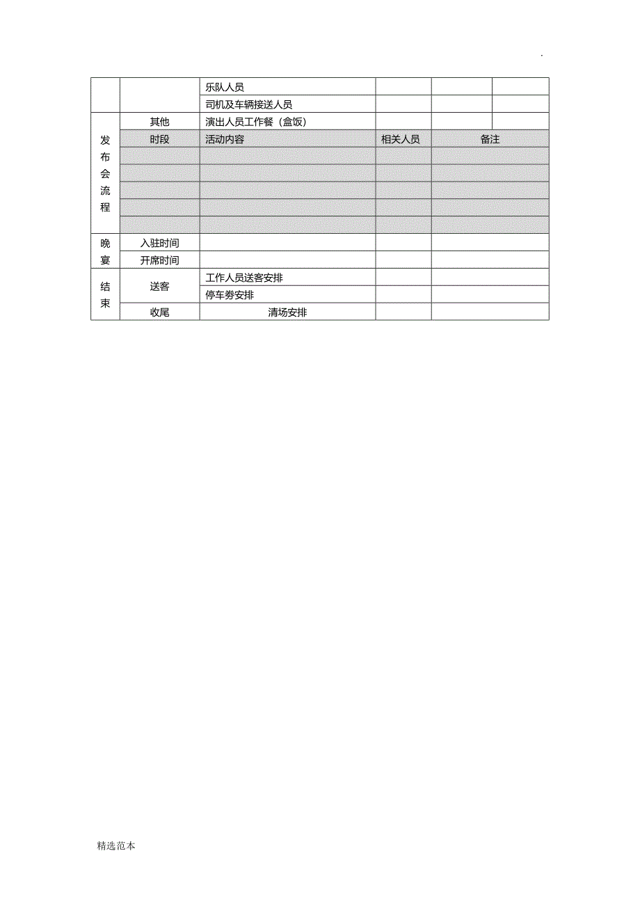 新品发布会执行分工安排表.doc_第3页