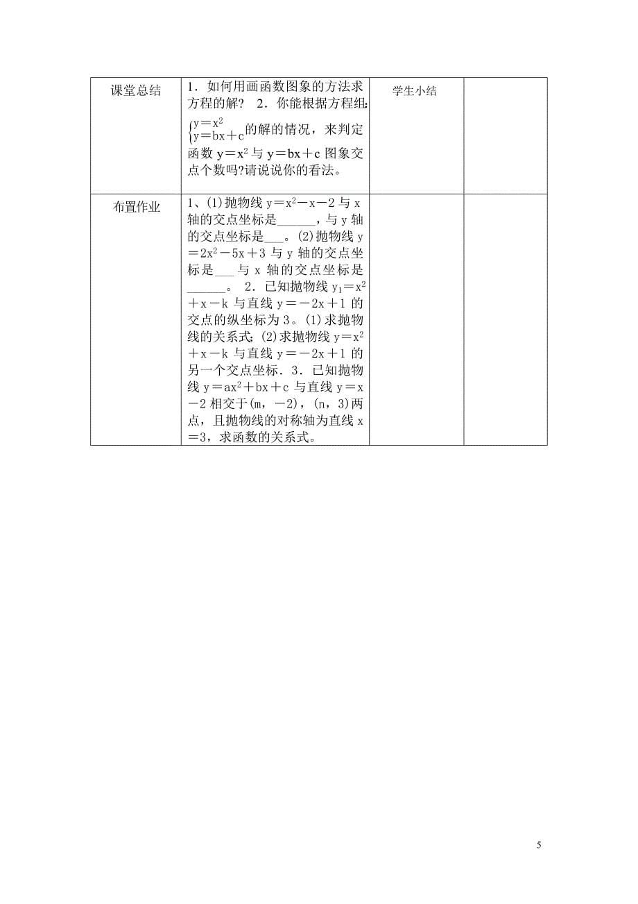 262用函数的观点看一元二次方程.doc_第5页