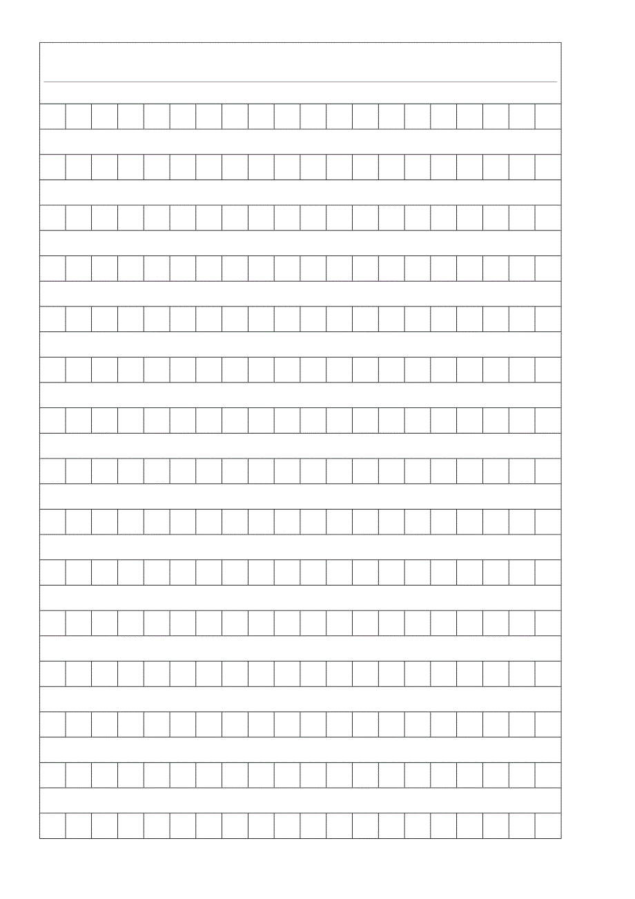 作文稿纸模板格式(大小：A4纸)_第1页