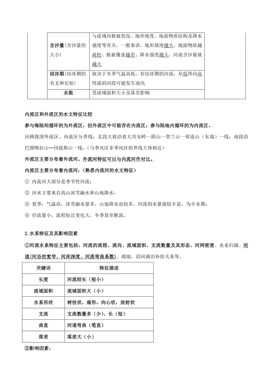 最新高考地理总复习自然地理第四章地球上的水第二节河流和地下水专题学案新人教版必修1_第4页