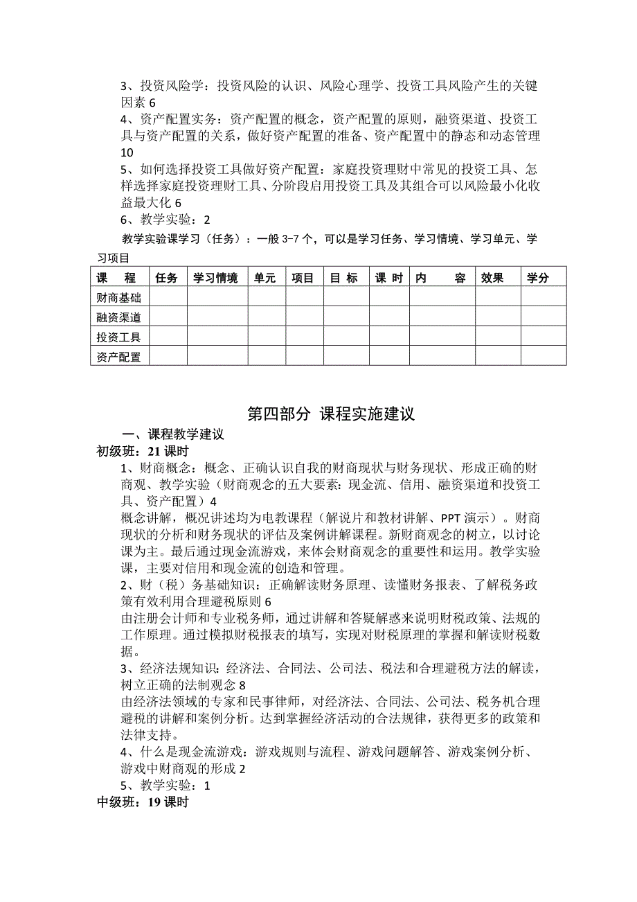 财商教育大纲_第4页