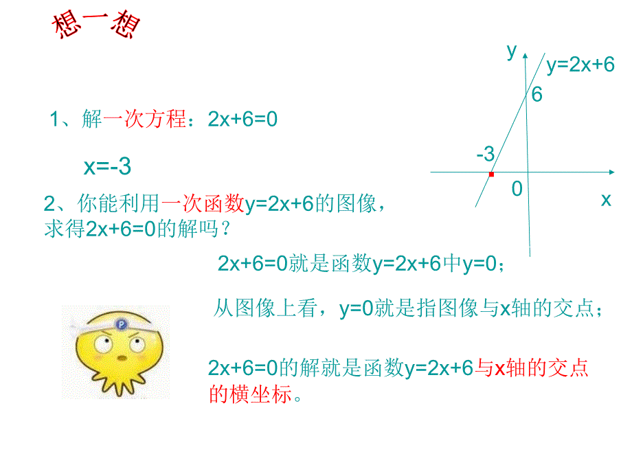 一次函数与一次方程、一次不等式PPT_第4页