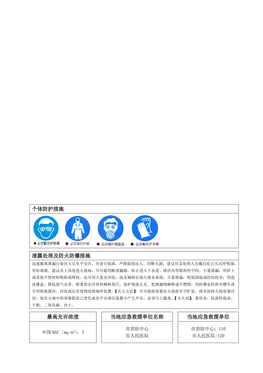 危险化学品甲醛溶液安全周知卡_第2页