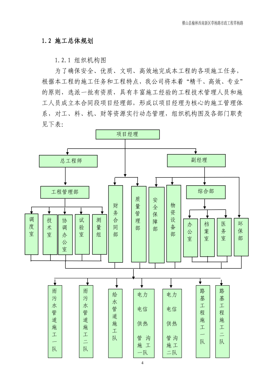 横山县榆林西南新区草杨路市政工程投标_第4页