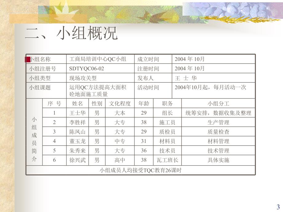 运用QC方法提高大面积混凝土地面的施工质量_第3页