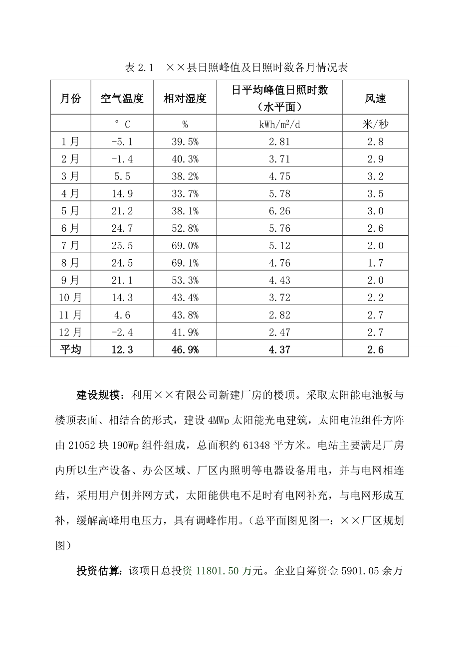 4mwp太阳能光电建筑应用一体化示范工程项目可行性研究报告.doc_第4页