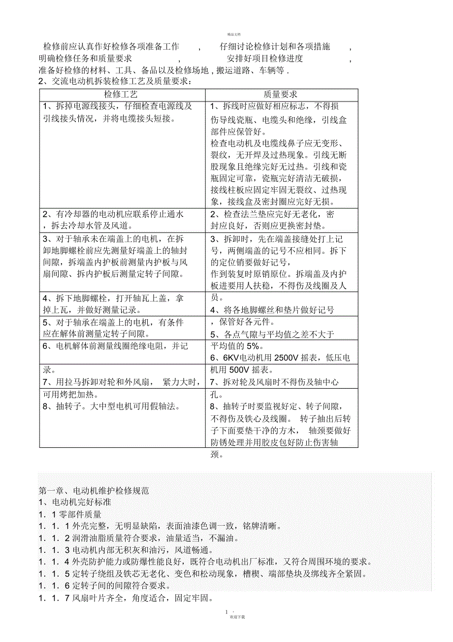 电机修理手册_第1页