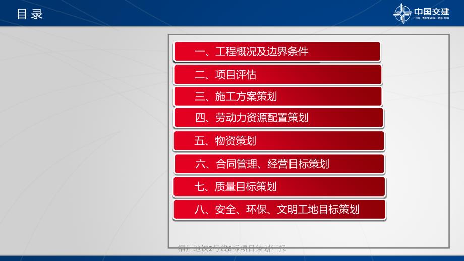 福州地铁2号线8标项目策划汇报课件_第4页