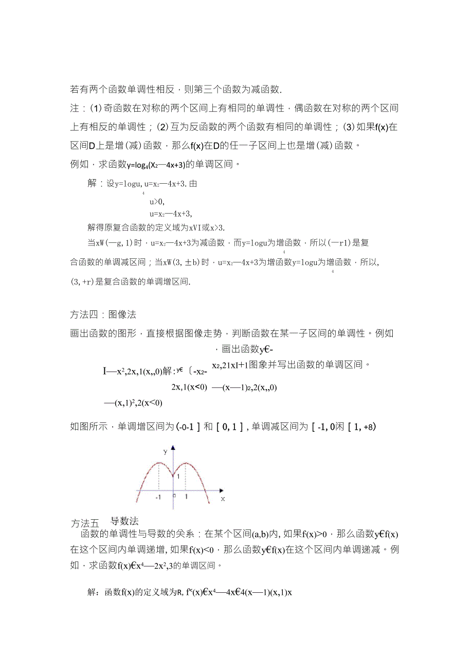 高中数学函数单调性的判断方法_第2页