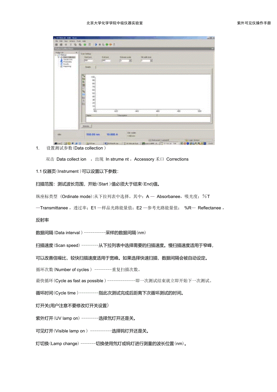 PELambda35紫外分光光度计操作手册_第4页