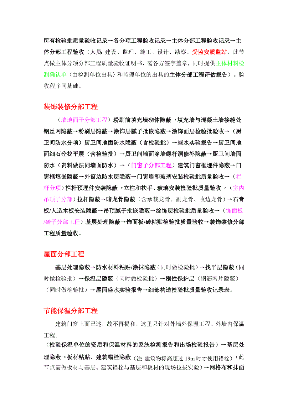 建设工程土建资料形成过程一览表_第3页