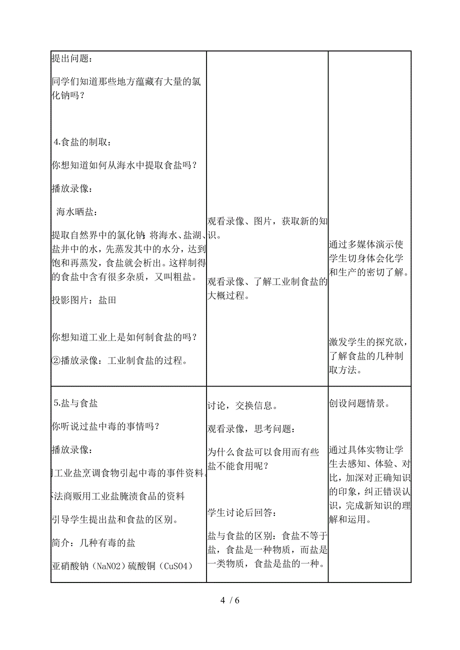 常见的盐的教学设计_第4页