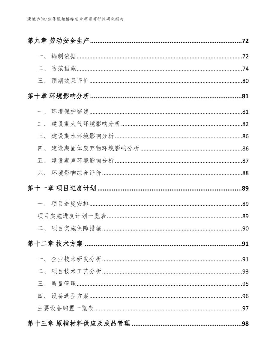 焦作视频桥接芯片项目可行性研究报告范文_第4页