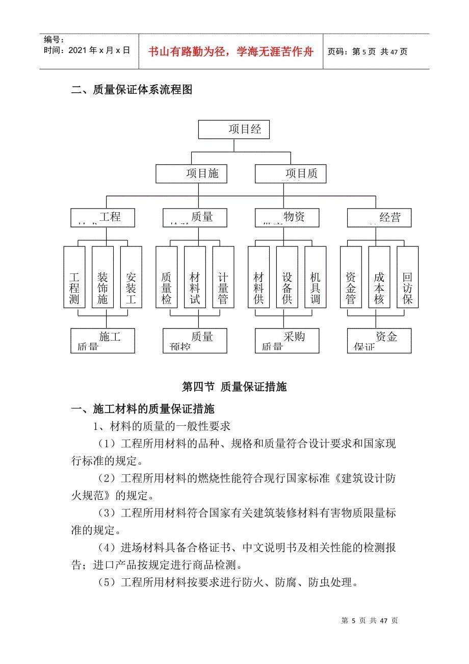 质量管理体系与措施_2(DOC44页)_第5页