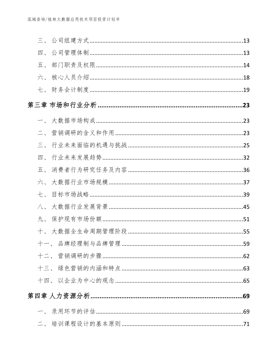 桂林大数据应用技术项目投资计划书_第3页