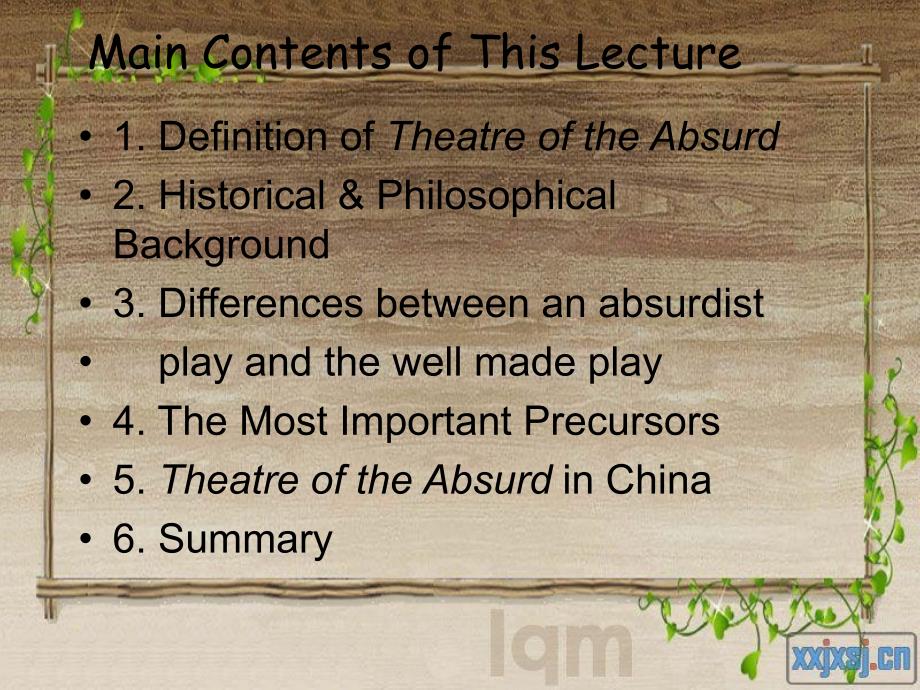 The-Theatre-of-the-Absurd.荒诞戏剧的介绍ppt1_第2页